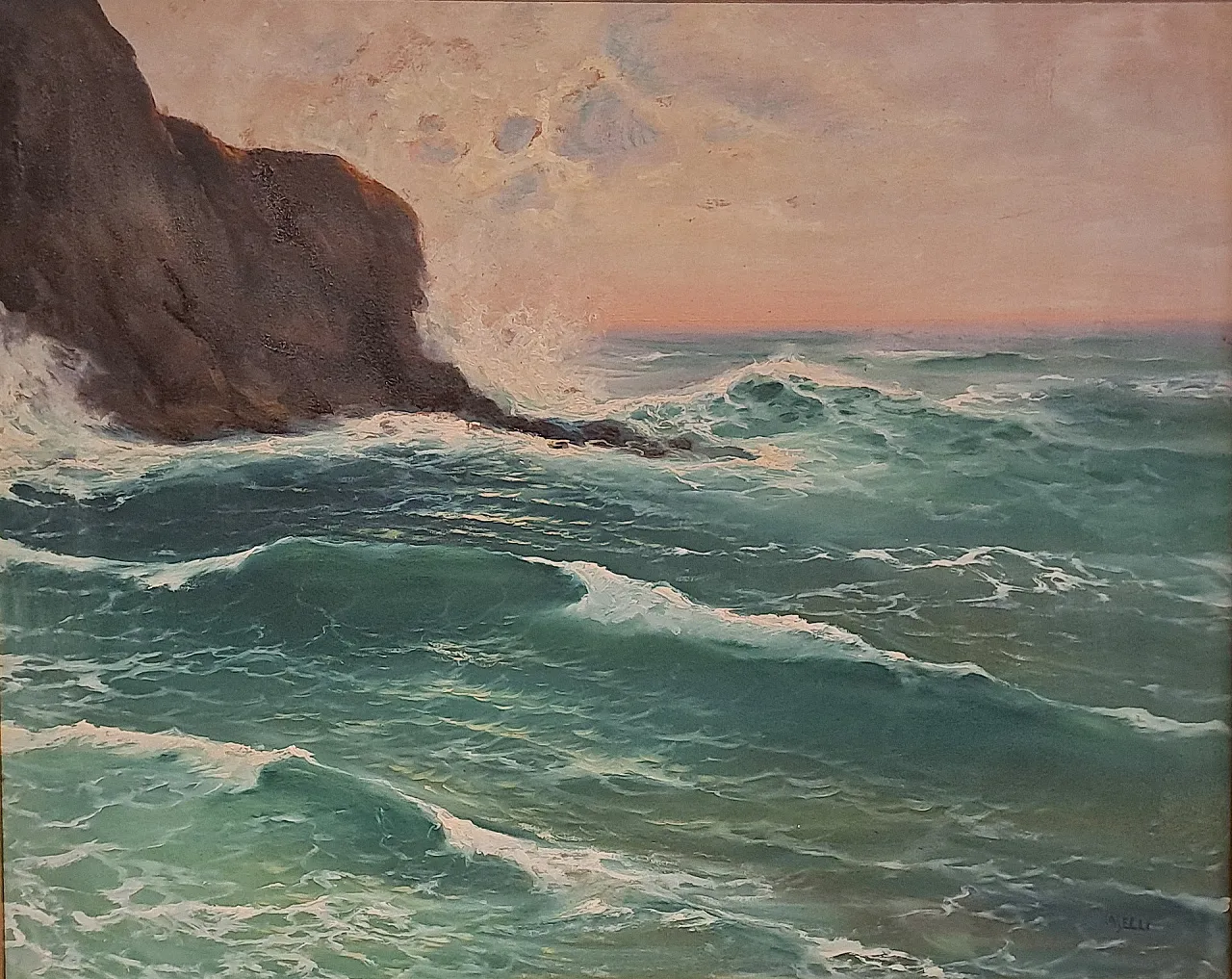 Mareggiata di Giuseppe Caselli, '900 2