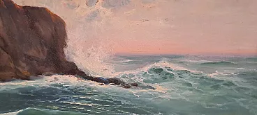 Storm surge by Giuseppe Caselli, 20th century