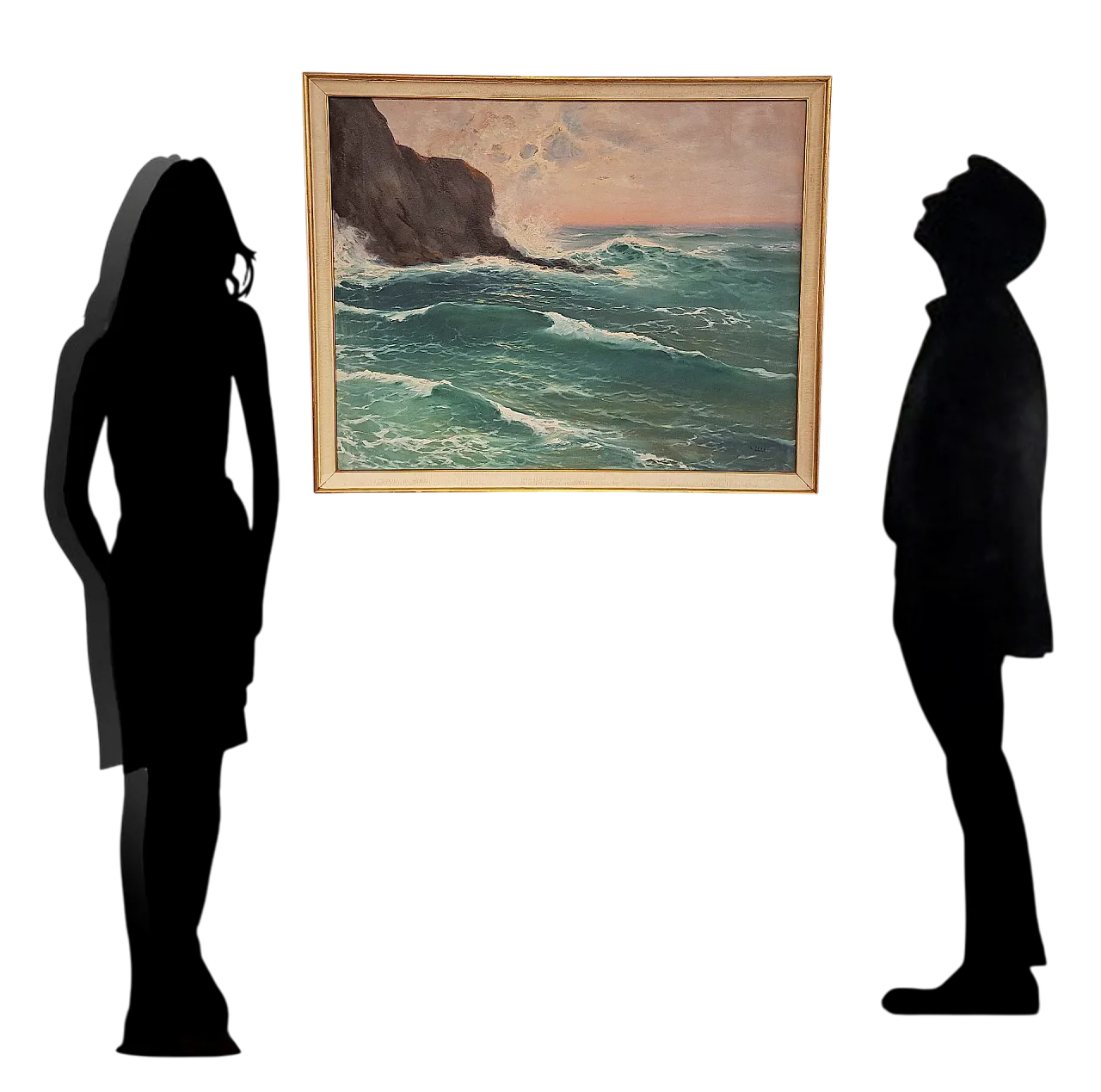 Mareggiata di Giuseppe Caselli, '900 8