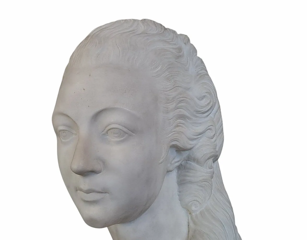 Ritratto di Madame du Barry, busto in marmo, '800 4