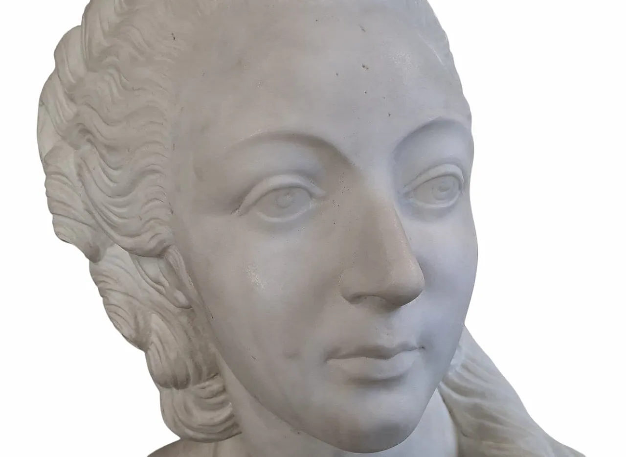 Ritratto di Madame du Barry, busto in marmo, '800 5