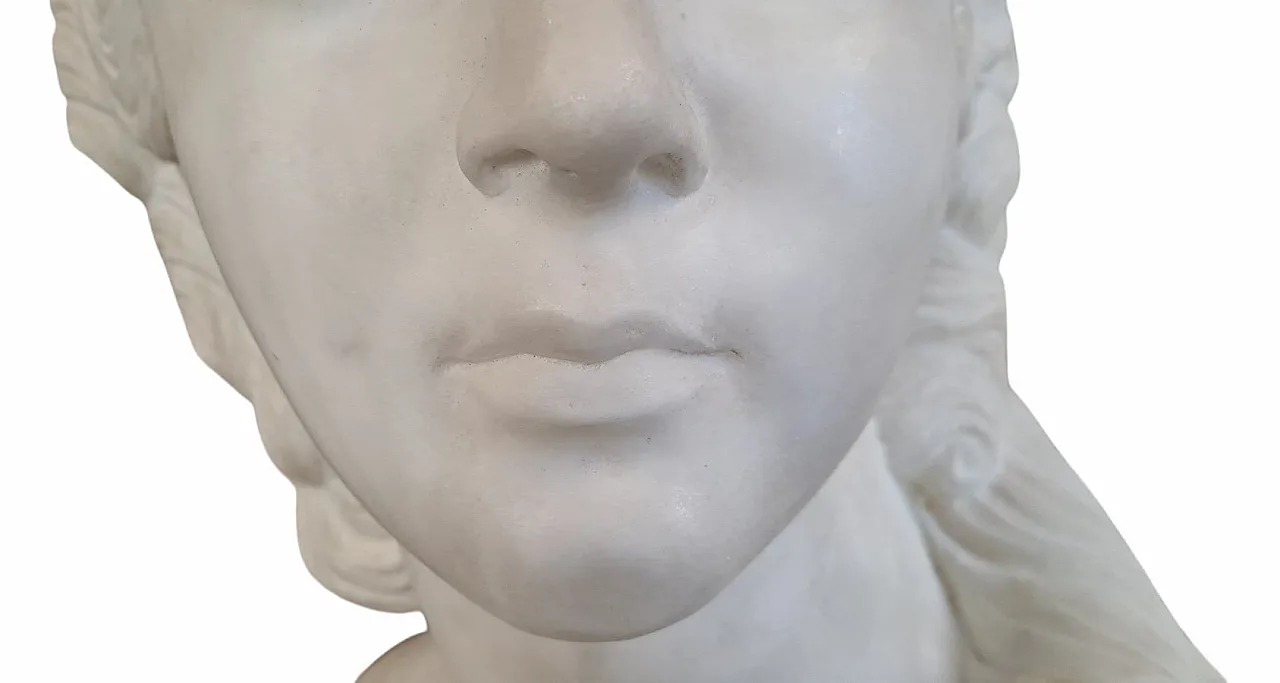 Ritratto di Madame du Barry, busto in marmo, '800 8