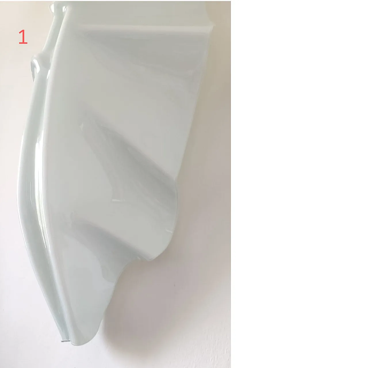 Pair of Murano glass sconces by Toni Cordero for Oluce, 2000s 4