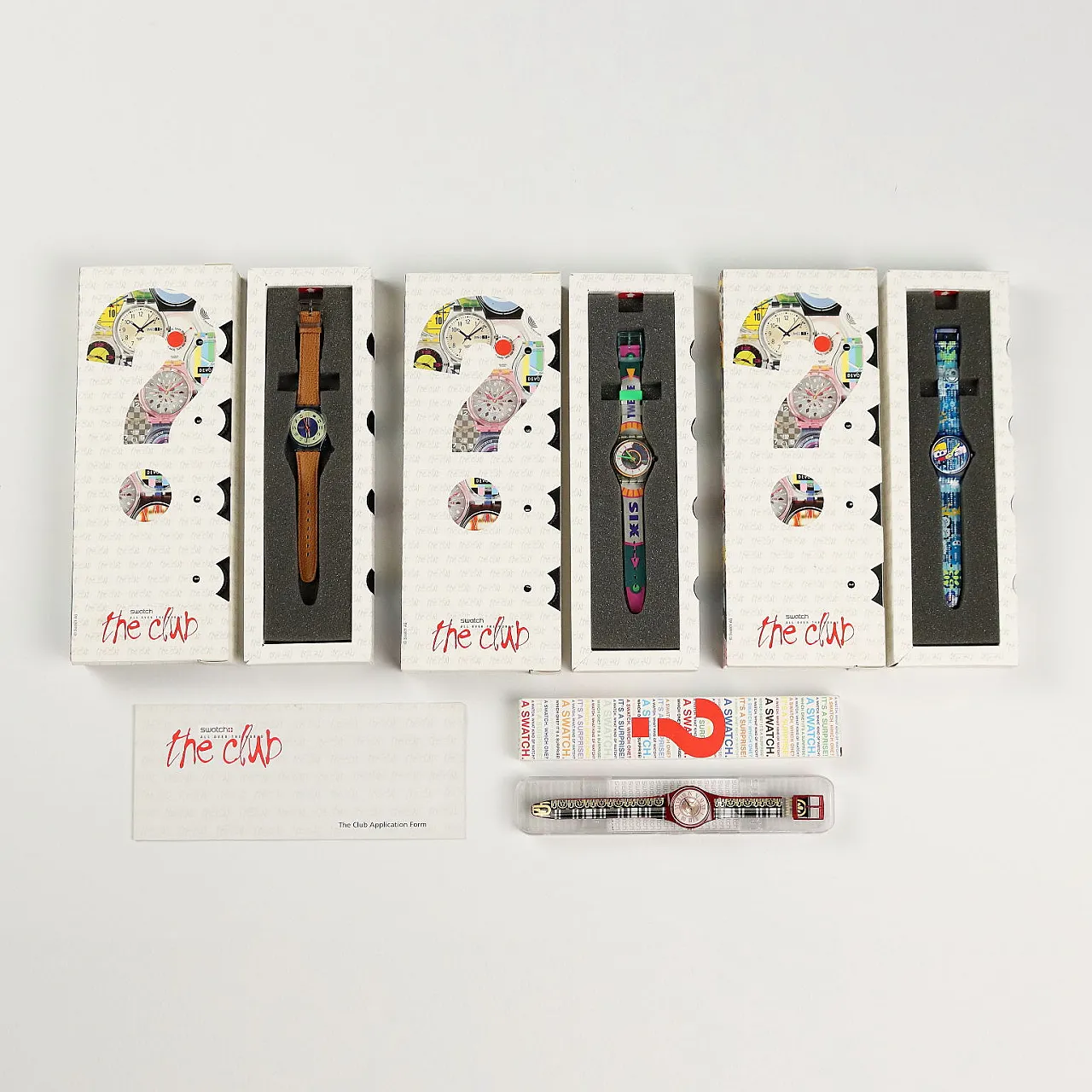4 Swatch The Club, anni '90 1