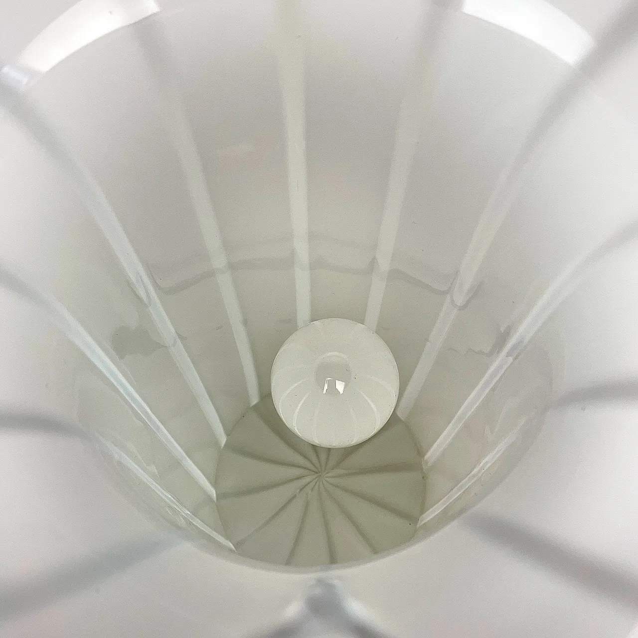 Lampada grande in vetro di Murano a forma di calla, Italia anni '80 11