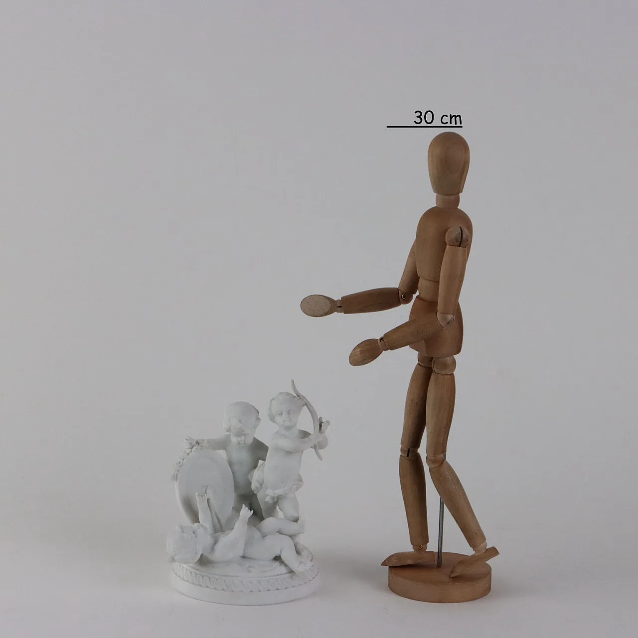 Amorini in biscuit di Sèvres, anni '50 2