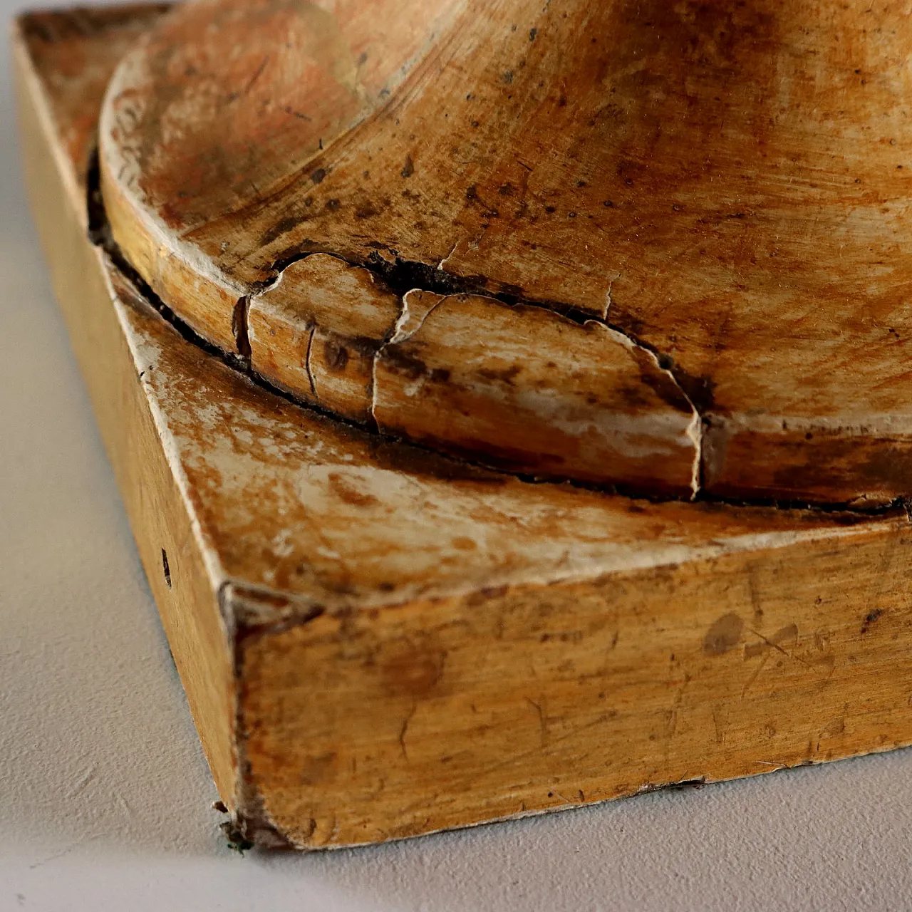 Table lamp eclectic in gilded wood carved, 19th century 8