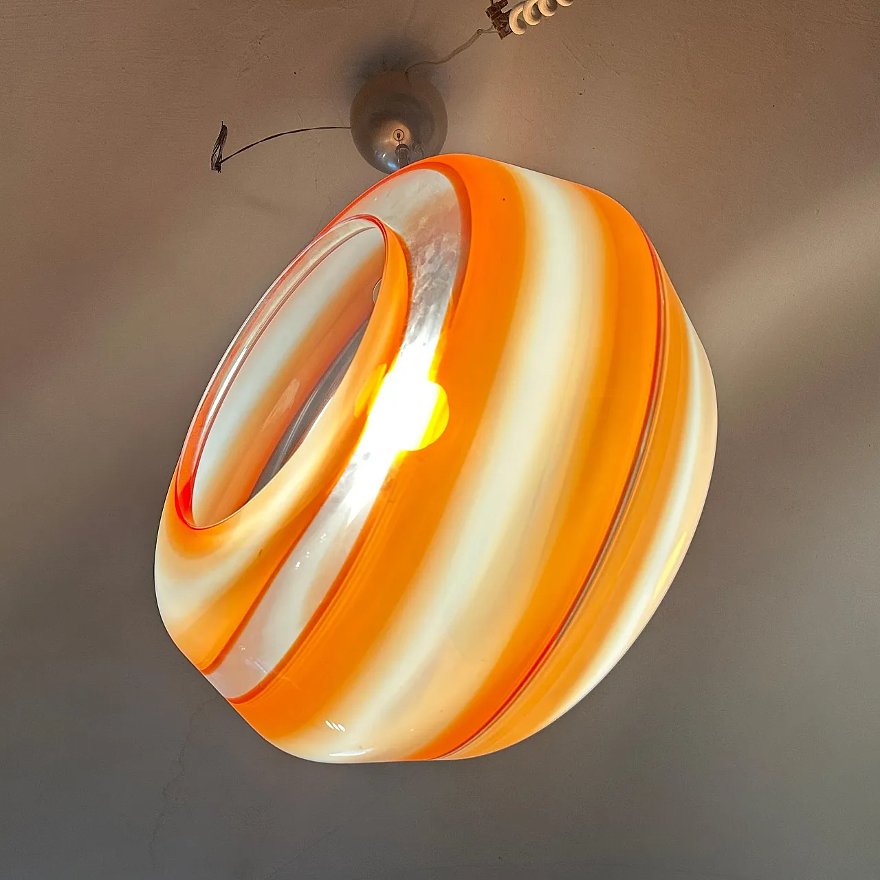 Lampadario in vetro di Murano di La Murrina, anni '80 5
