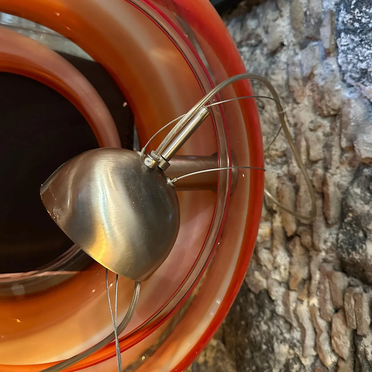 Lampadario in vetro di Murano di La Murrina, anni '80 14