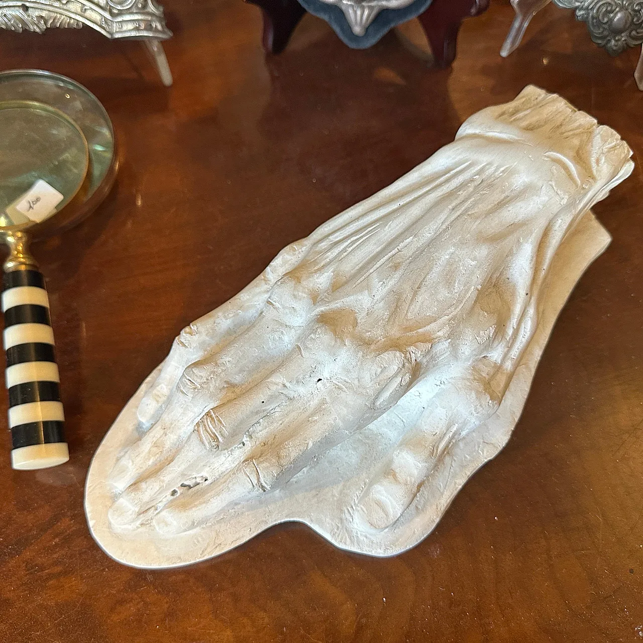 Plaster anatomic, school study of a human hand, 1950s 5