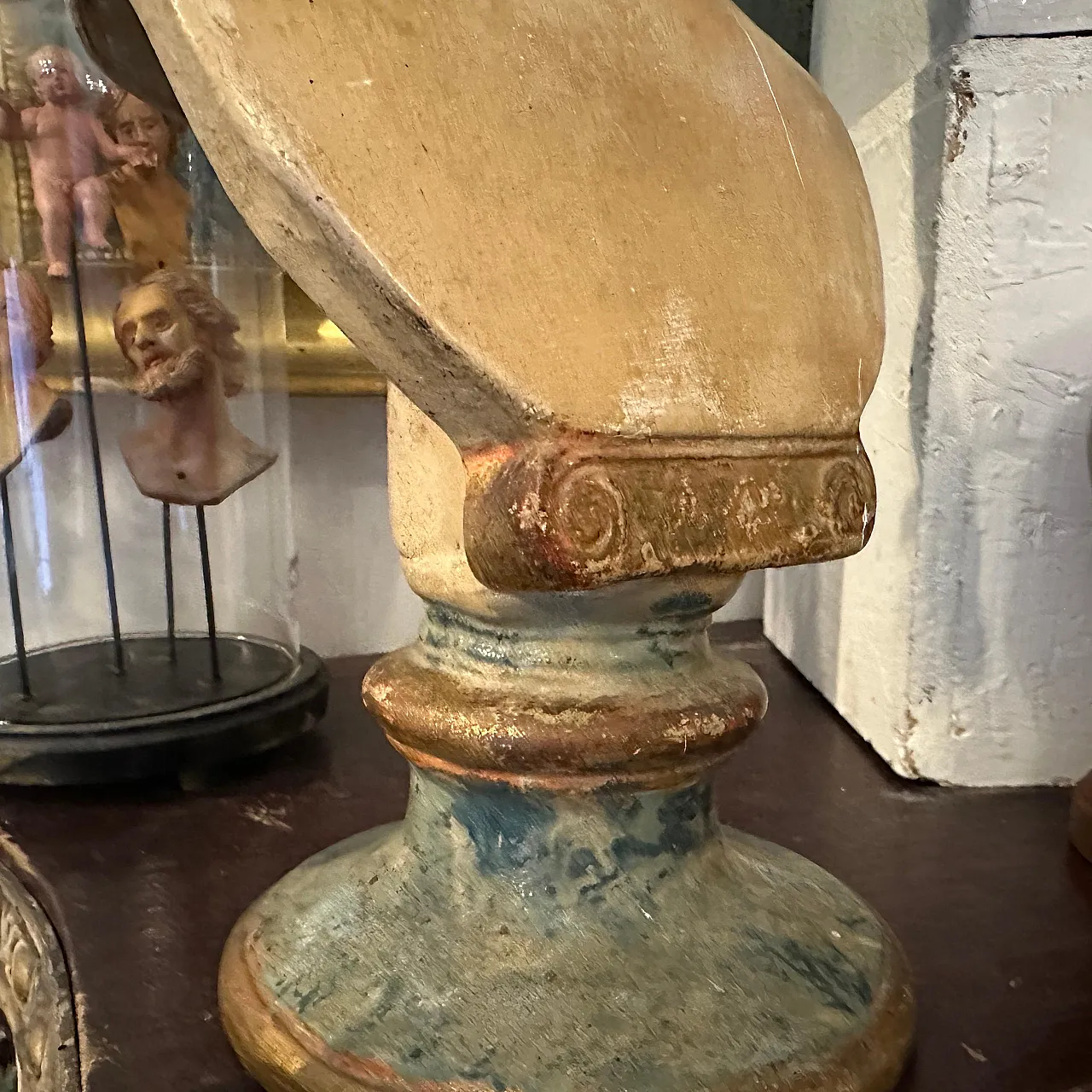 Busto neoclassico in terracotta raffigurante un ragazzo, inizio '900 10