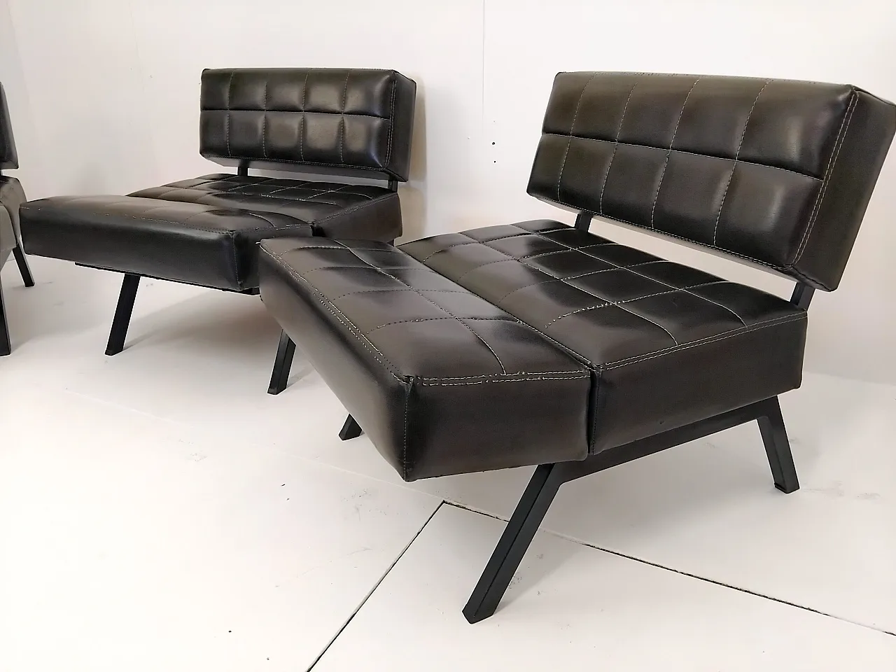 Rite bench armchair Valla for Ipe, 70s 10