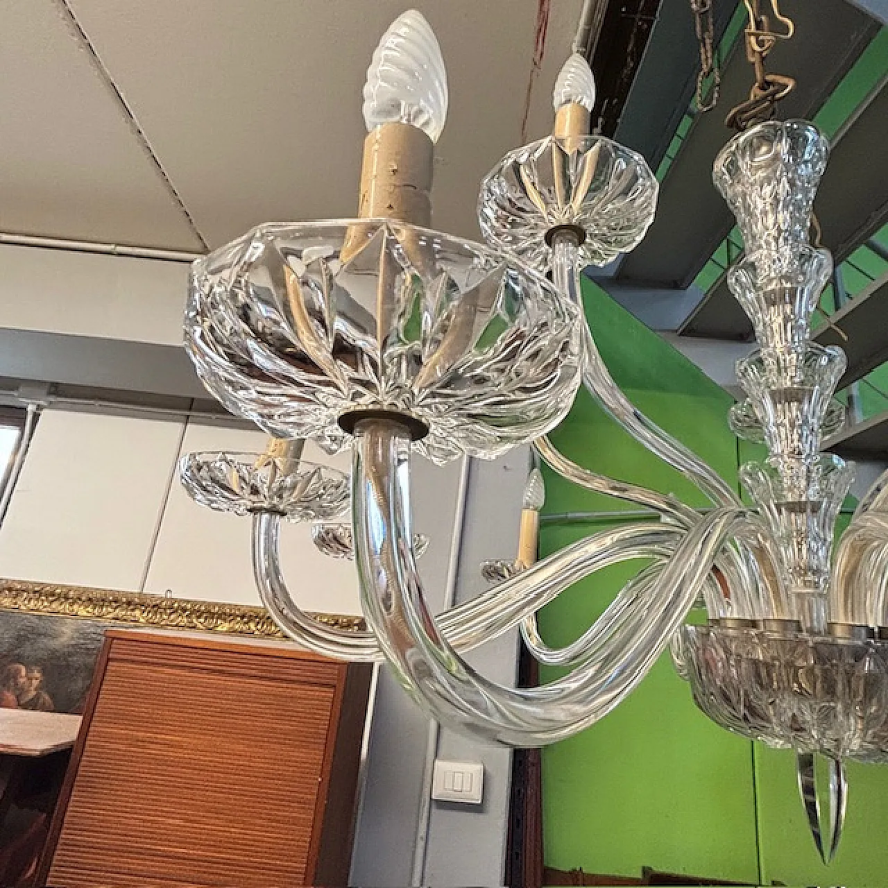 Grande lampadario in cristallo, fine '800 9