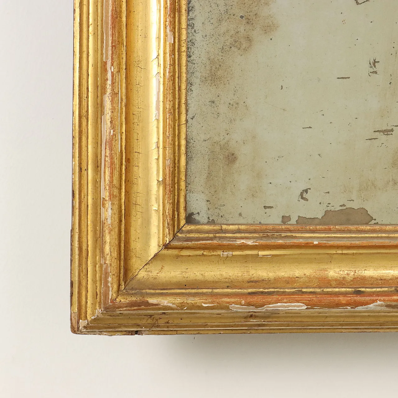 Specchiera in legno dorato, '800 6