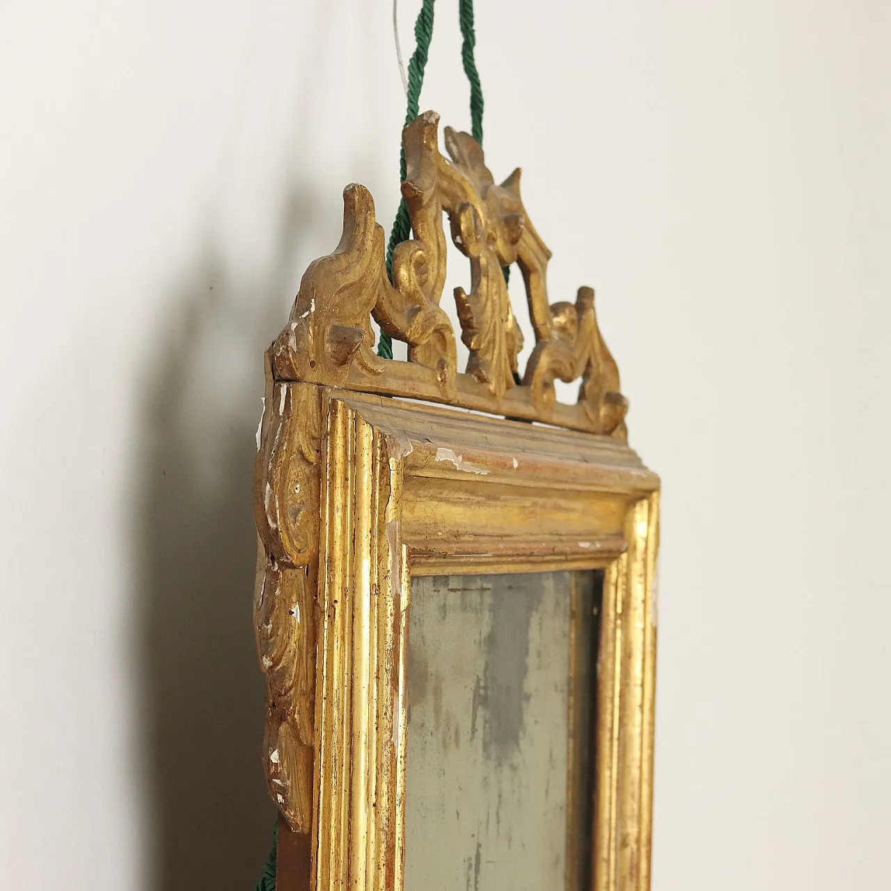 Specchiera in legno dorato, '800 8