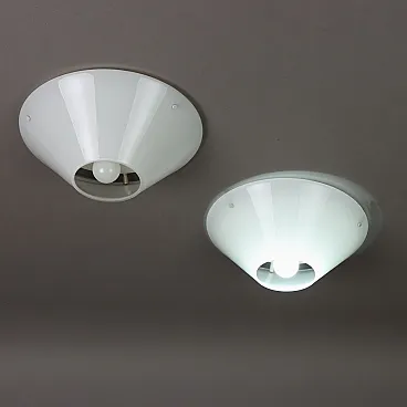 Coppia di lampade Linz di Vico Magistretti per O-luce, fine '900