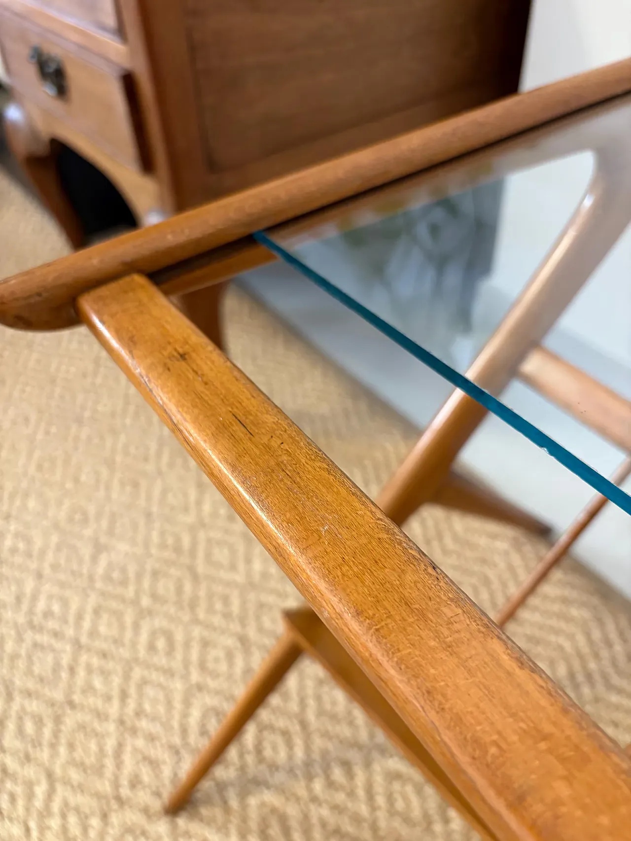 Tavolino portariviste in stile Ico Parisi, anni '60 3