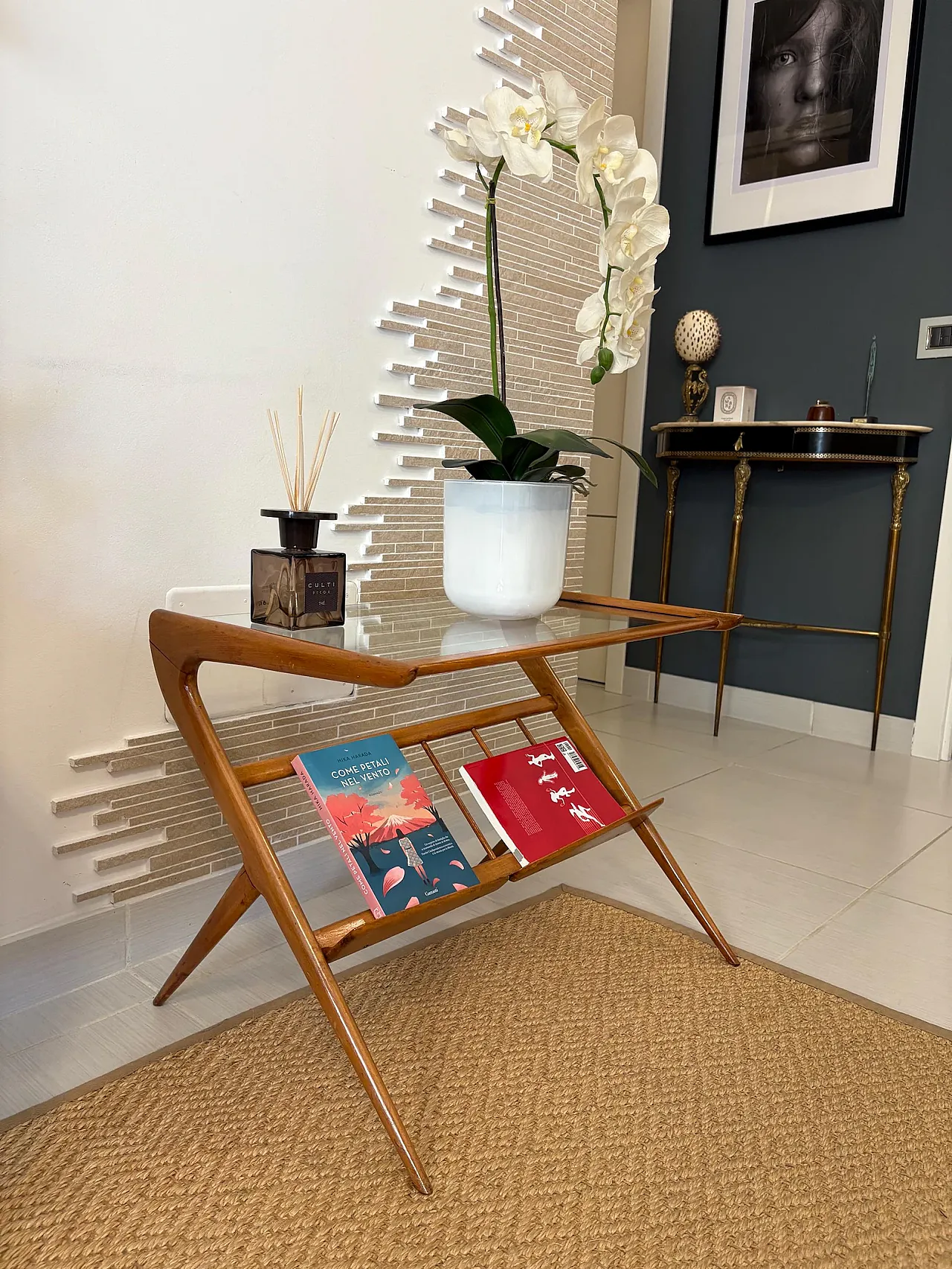 Tavolino portariviste in stile Ico Parisi, anni '60 13