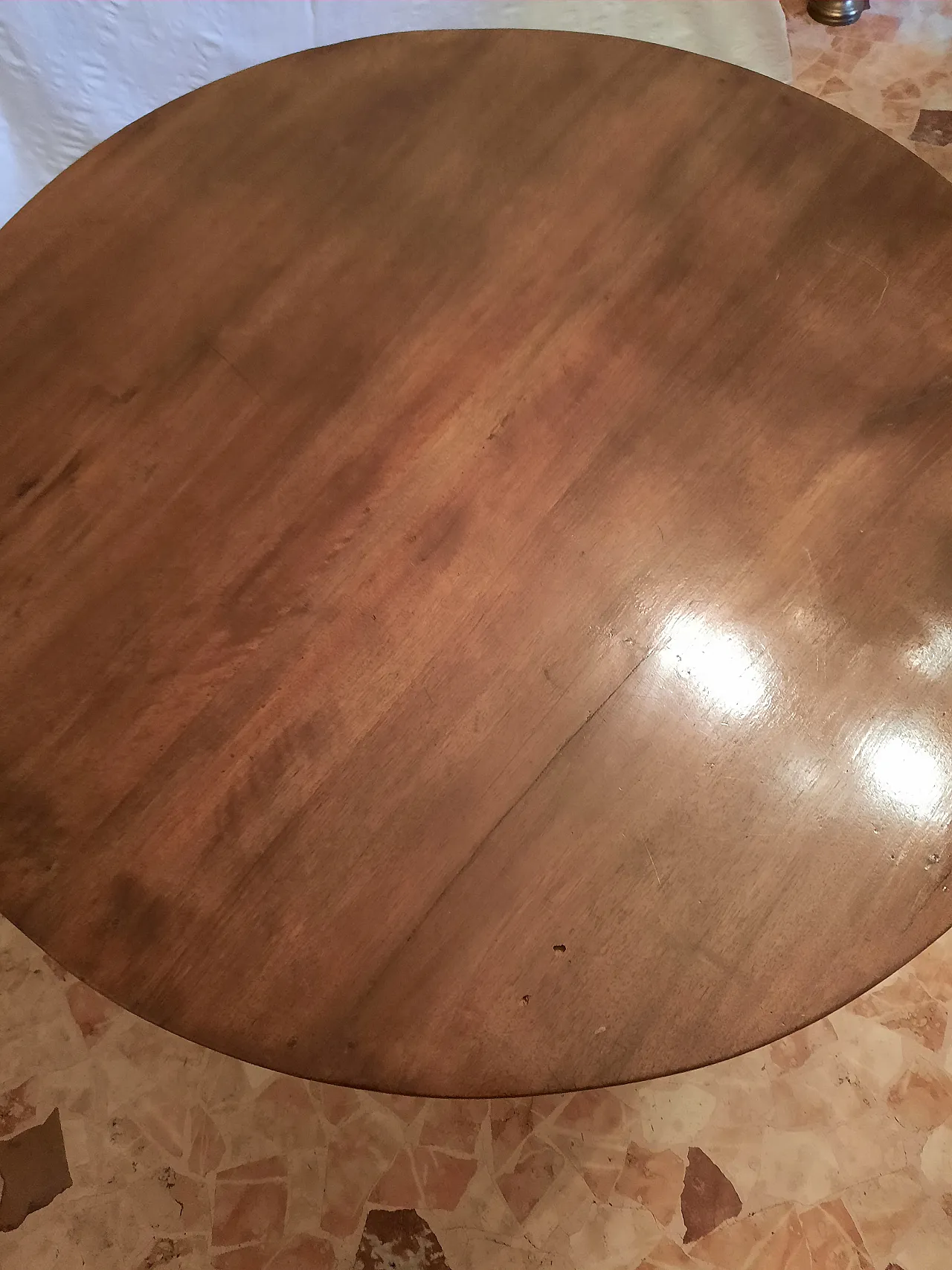 Round Empire style table, 20th century 7