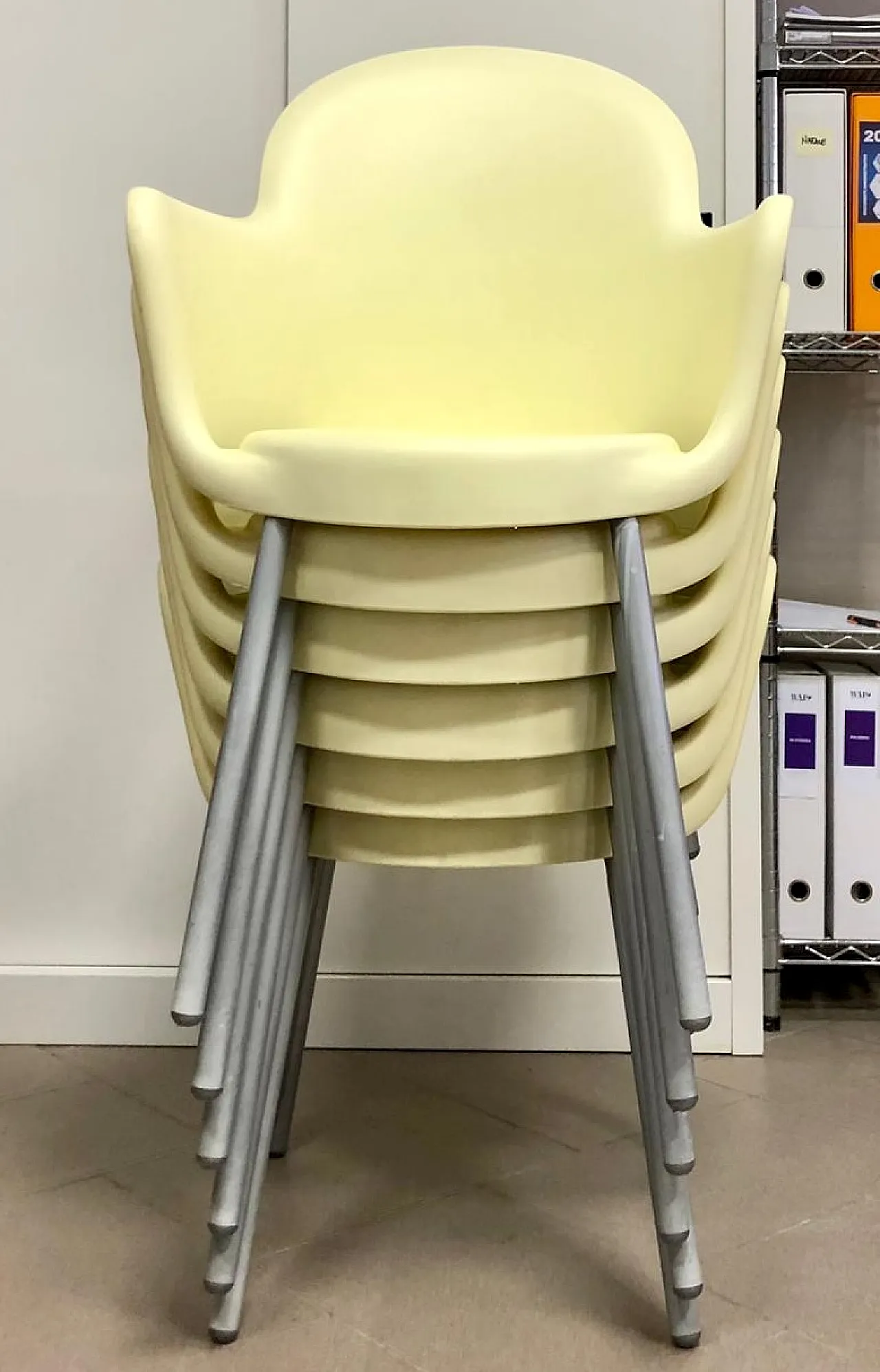 6 Sedie Gogo di Marcello Ziliani per Sintesi, anni '80 1