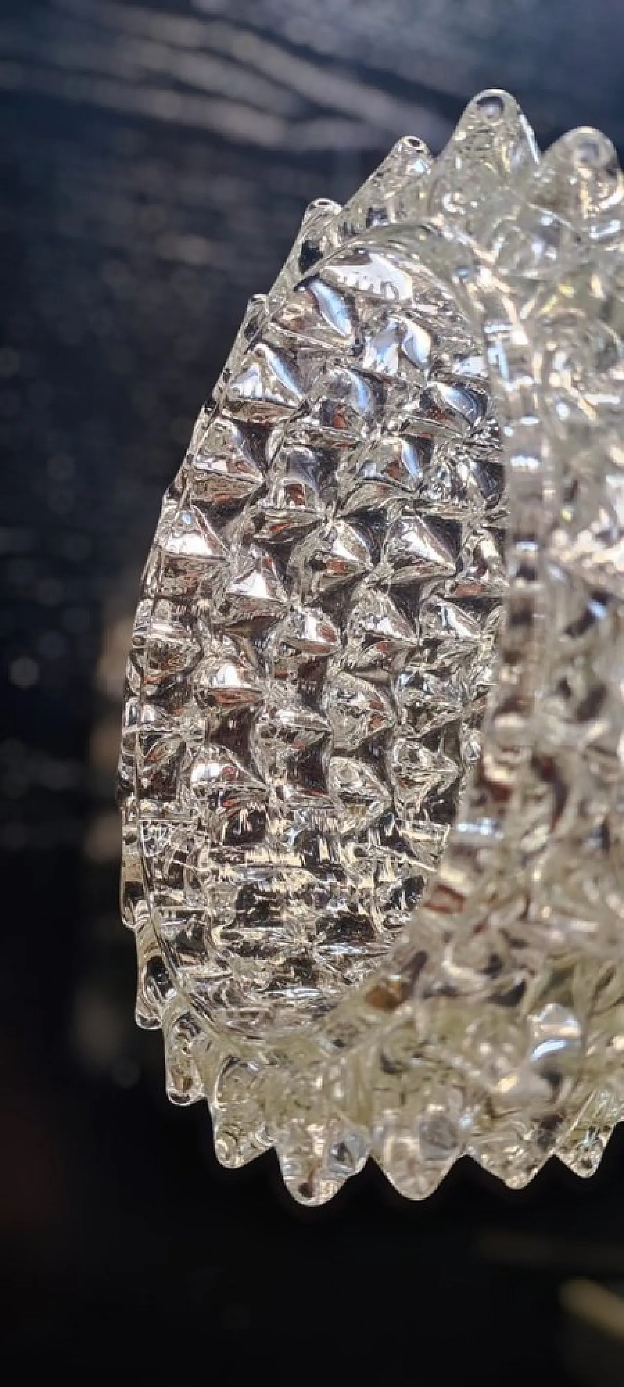 4 Applique Rostrato in vetro di Murano stile Barovier & Toso, anni '50 7