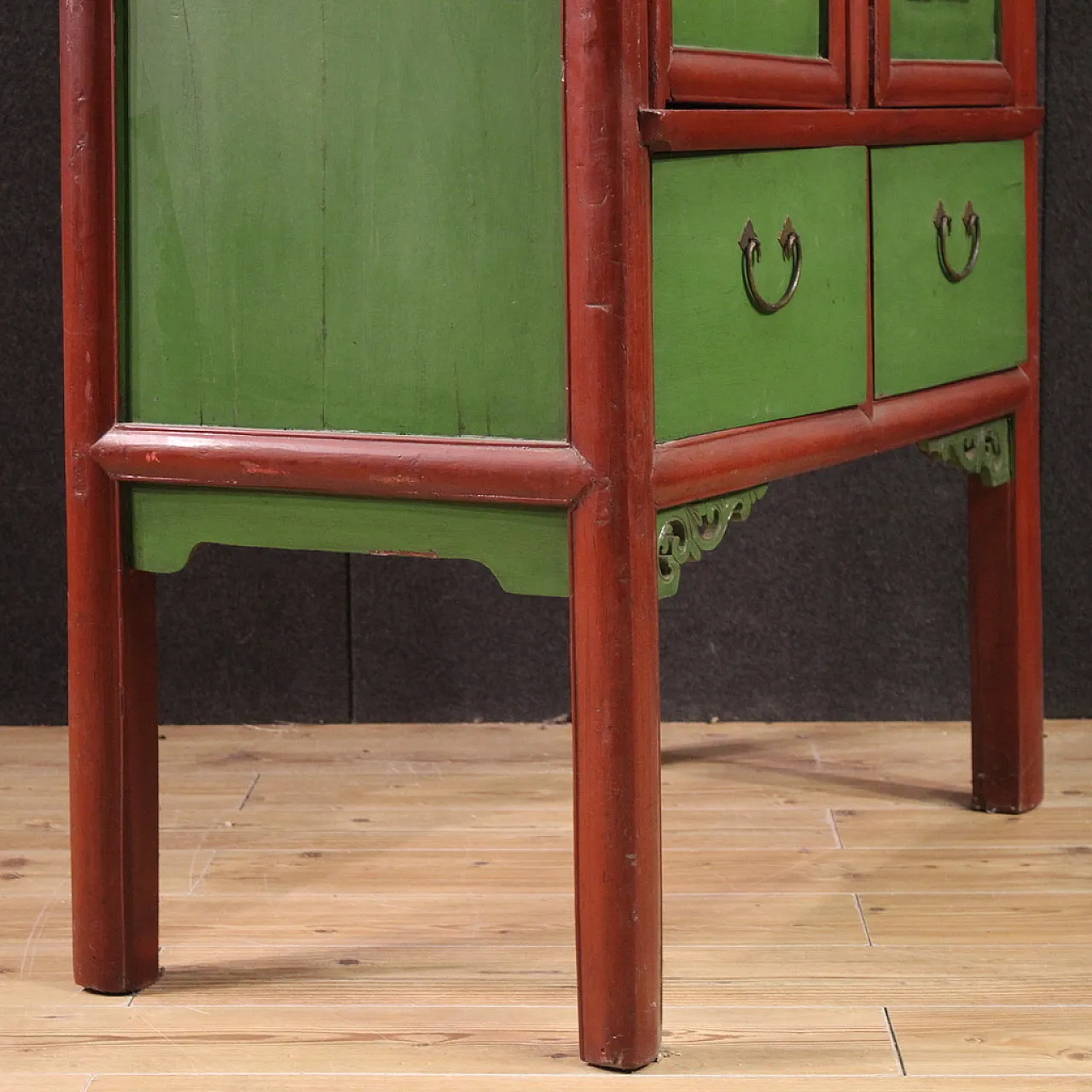 Armadio cinese laccato, '900 8