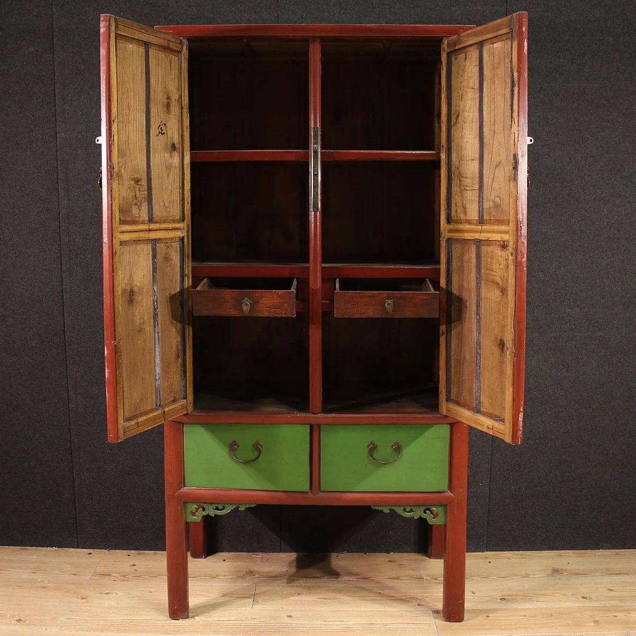 Armadio cinese laccato, '900 9