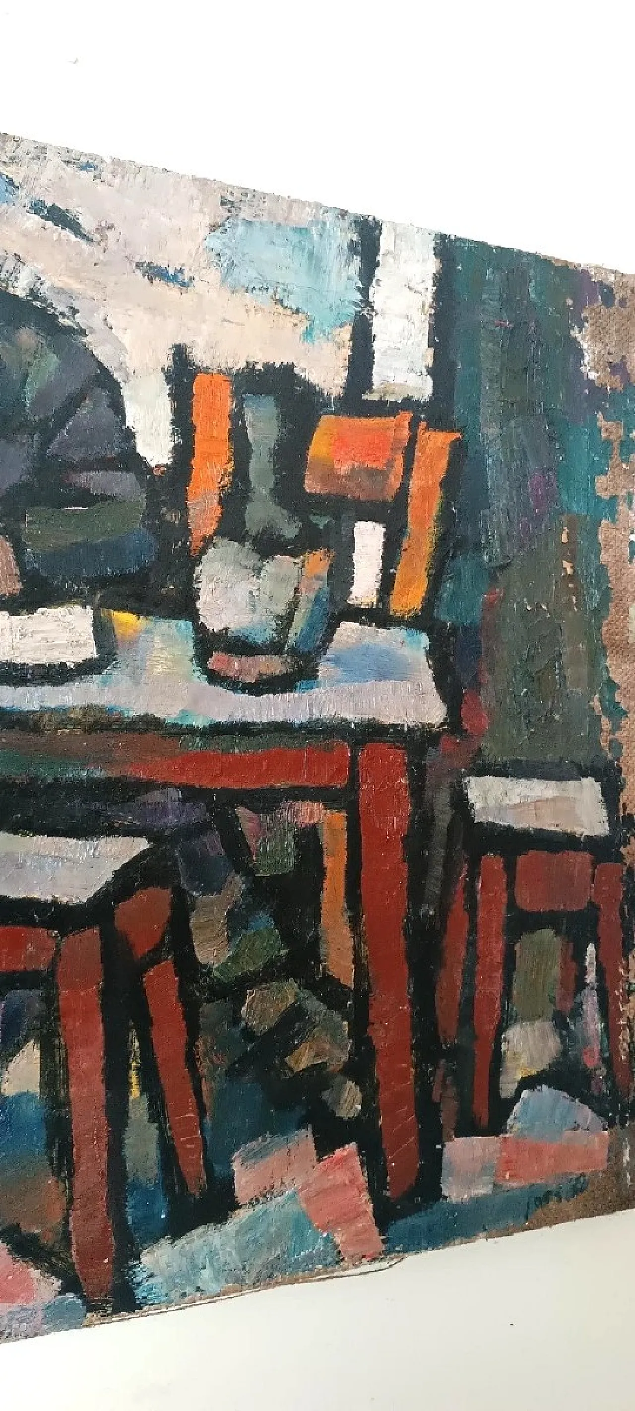 Uomini addormentati di Ferruccio Ferri, olio su tela, anni '30 8