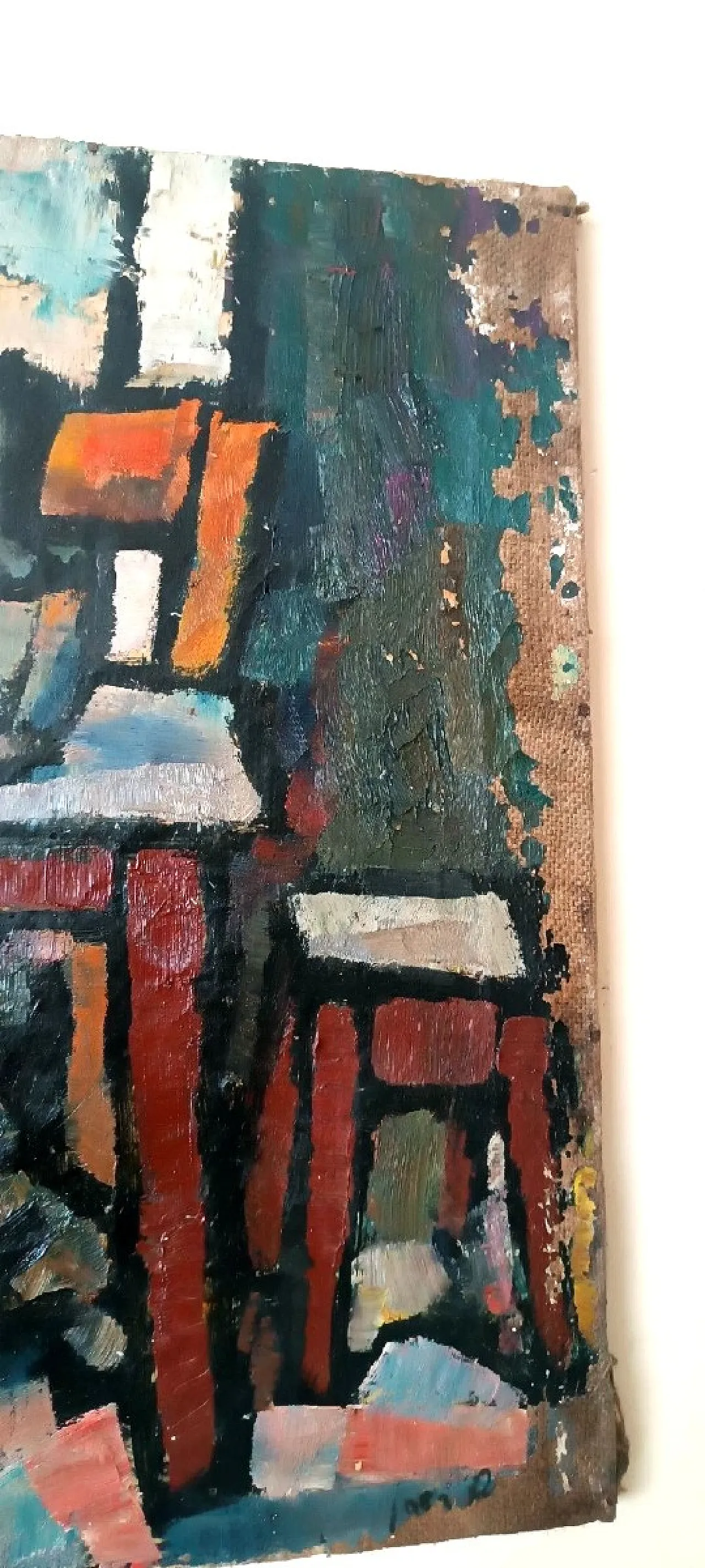 Uomini addormentati di Ferruccio Ferri, olio su tela, anni '30 10