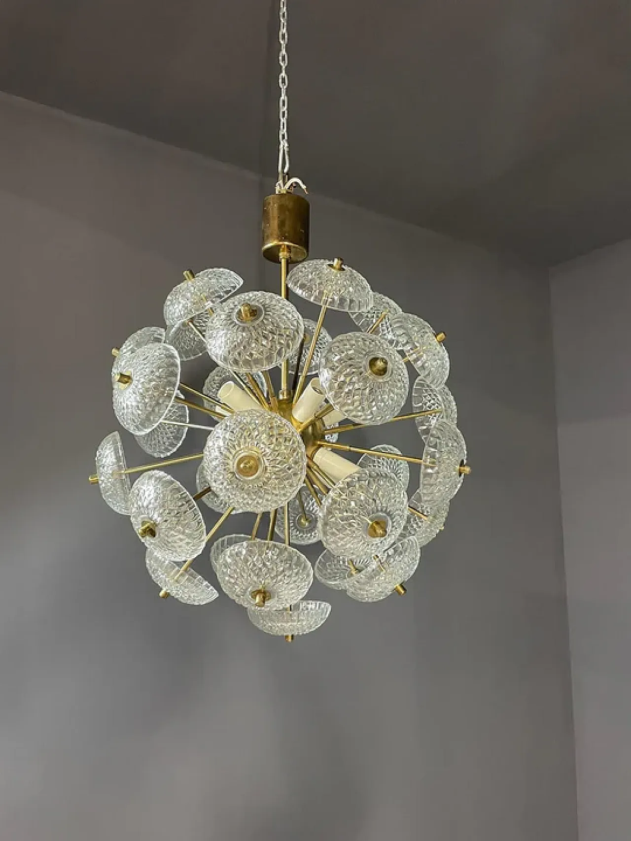 Lampadario Dandelion, Kamenický Šenov, anni '70 7