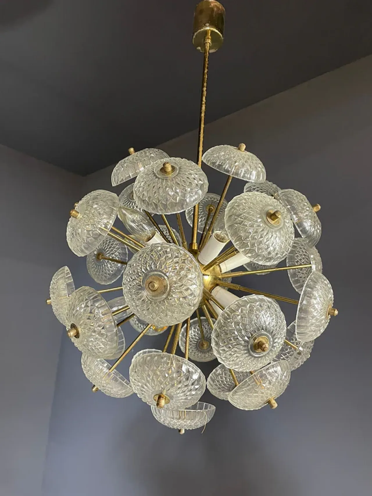 Lampadario Dandelion, Kamenický Šenov, anni '70 9