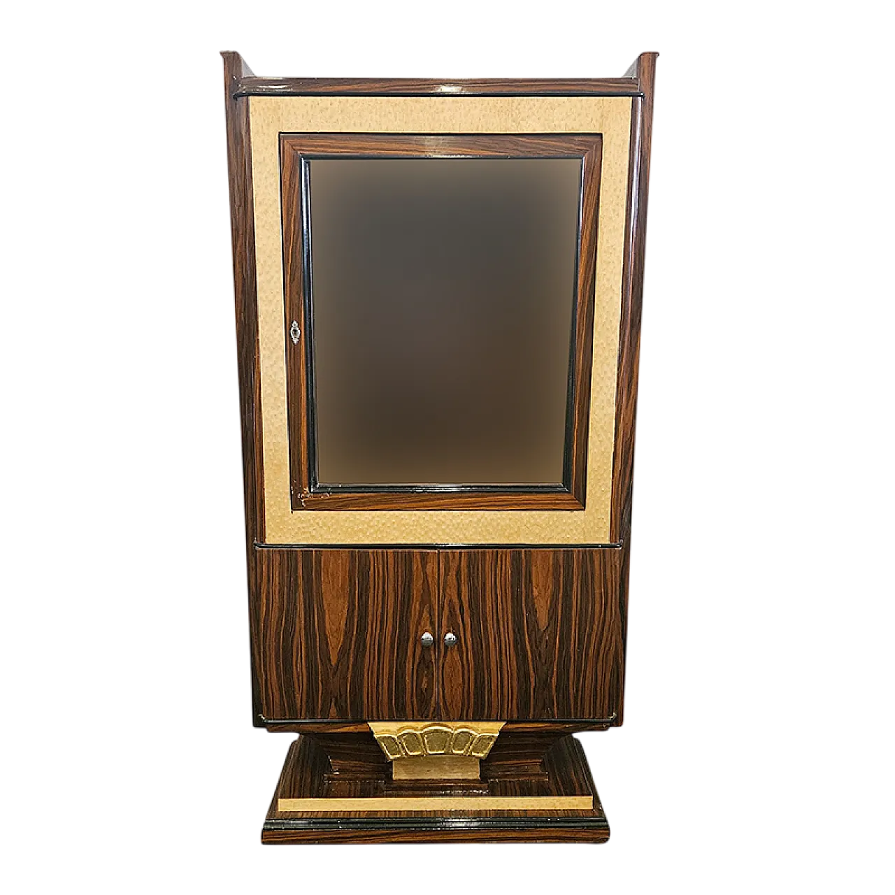 Vetrina stile Art Déco in legno 6