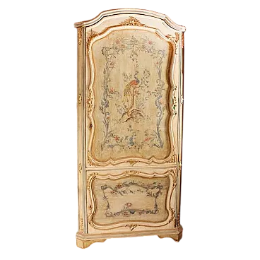 Mobile cantonale in legno laccato e dorato