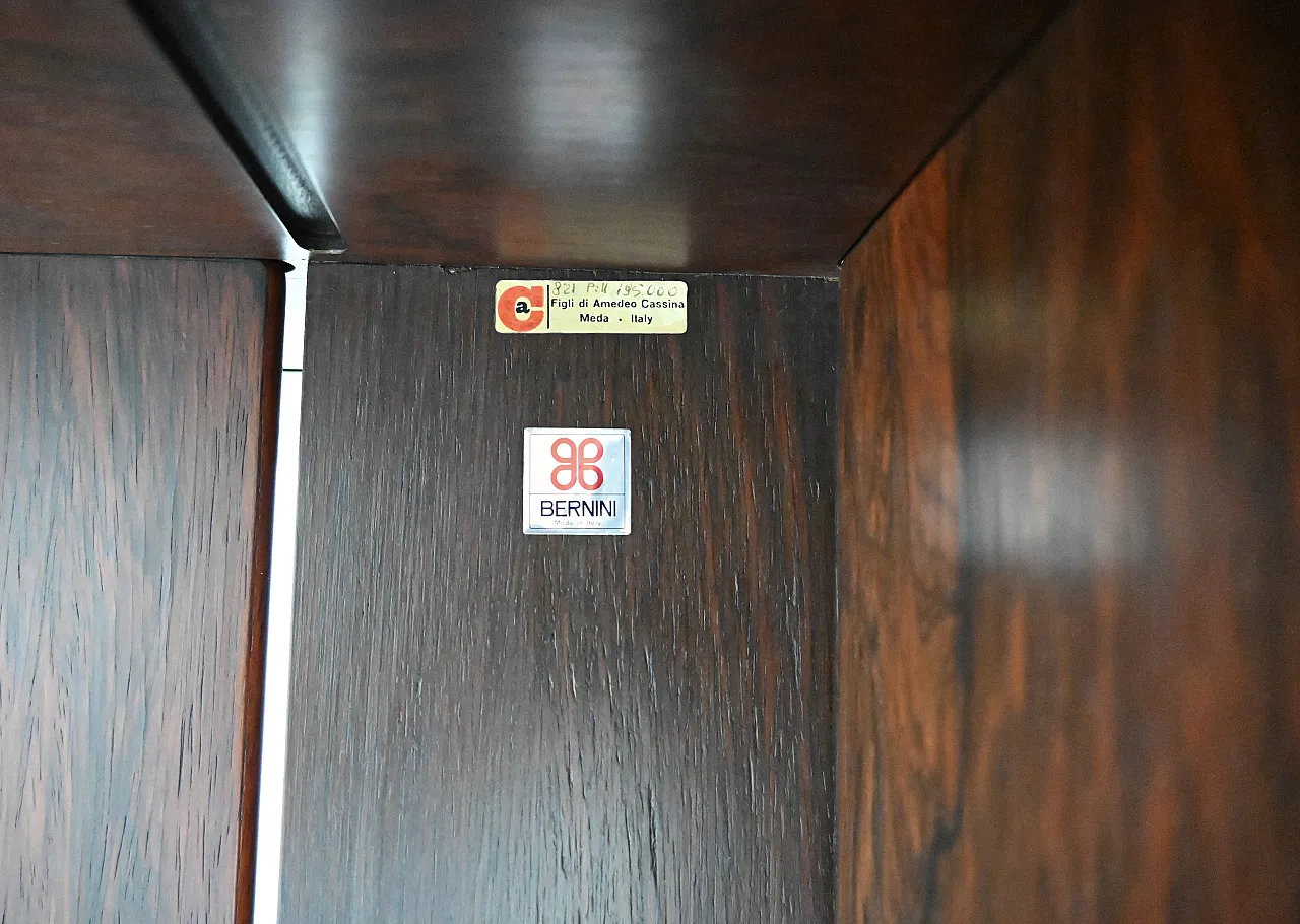 Modello 823 Libreria di Gianfranco Frattini per Bernini, 1963 10