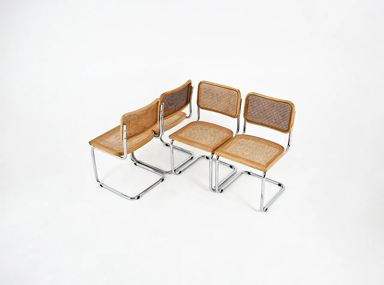 Dining Chairs Style B32 by Marcel Breuer, Set of 4 2