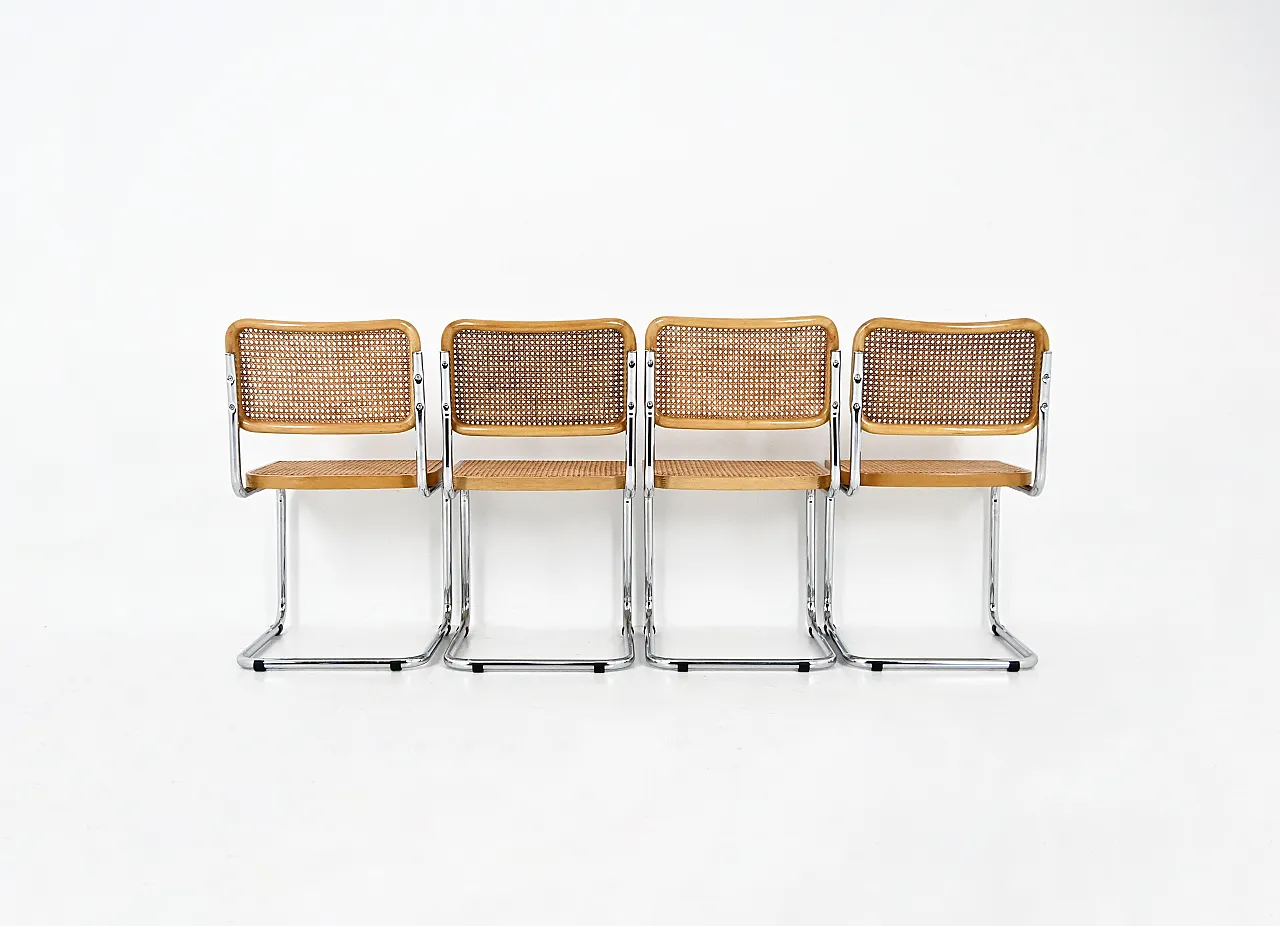 Dining Chairs Style B32 by Marcel Breuer, Set of 4 5