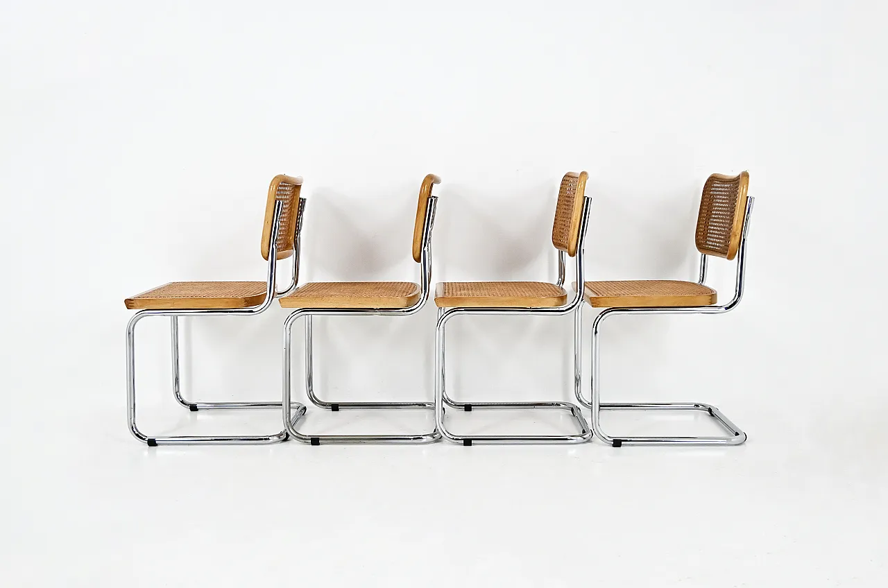 Dining Chairs Style B32 by Marcel Breuer, Set of 4 6