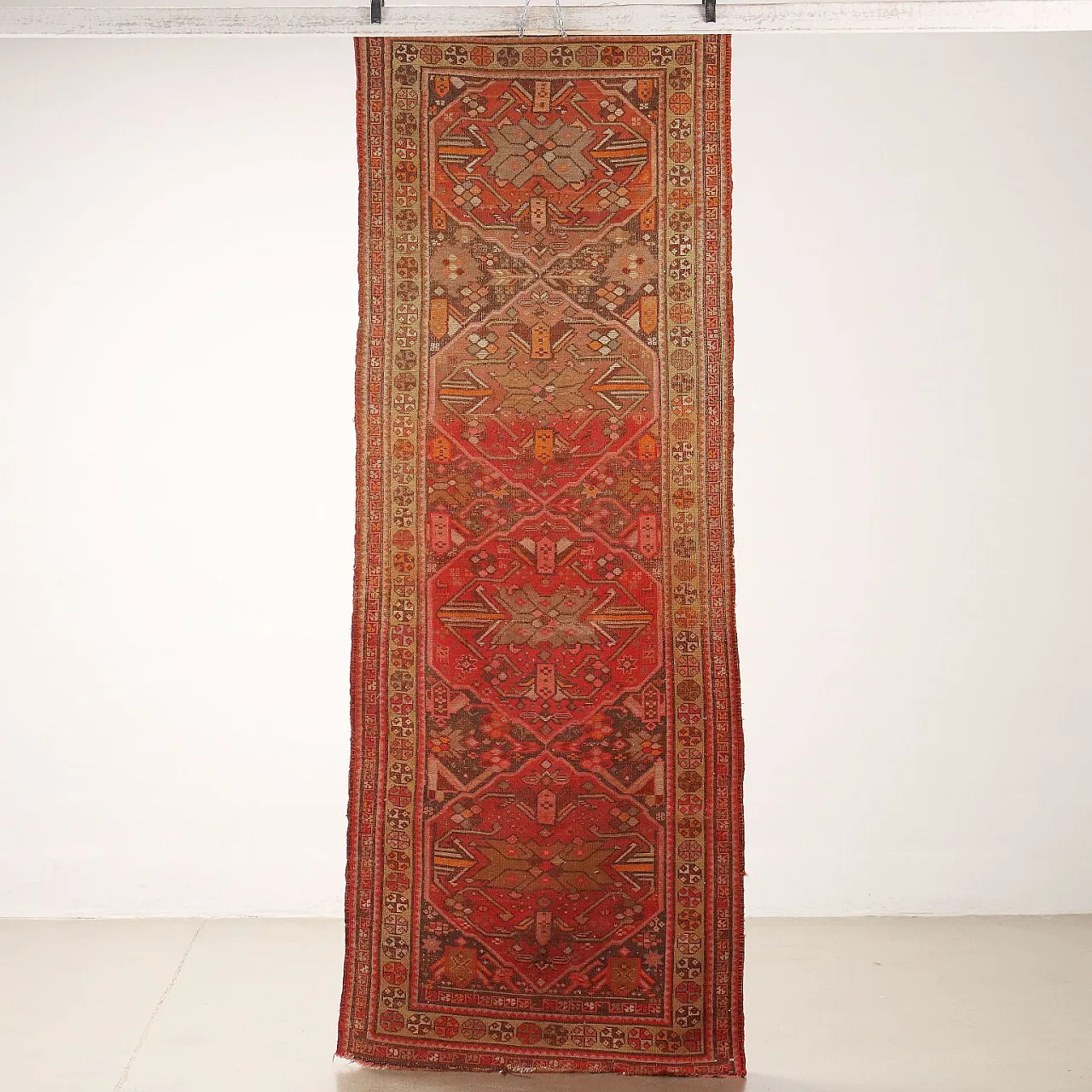 Tappeto Nain in cotone, lana e seta, Iran, anni '60 7