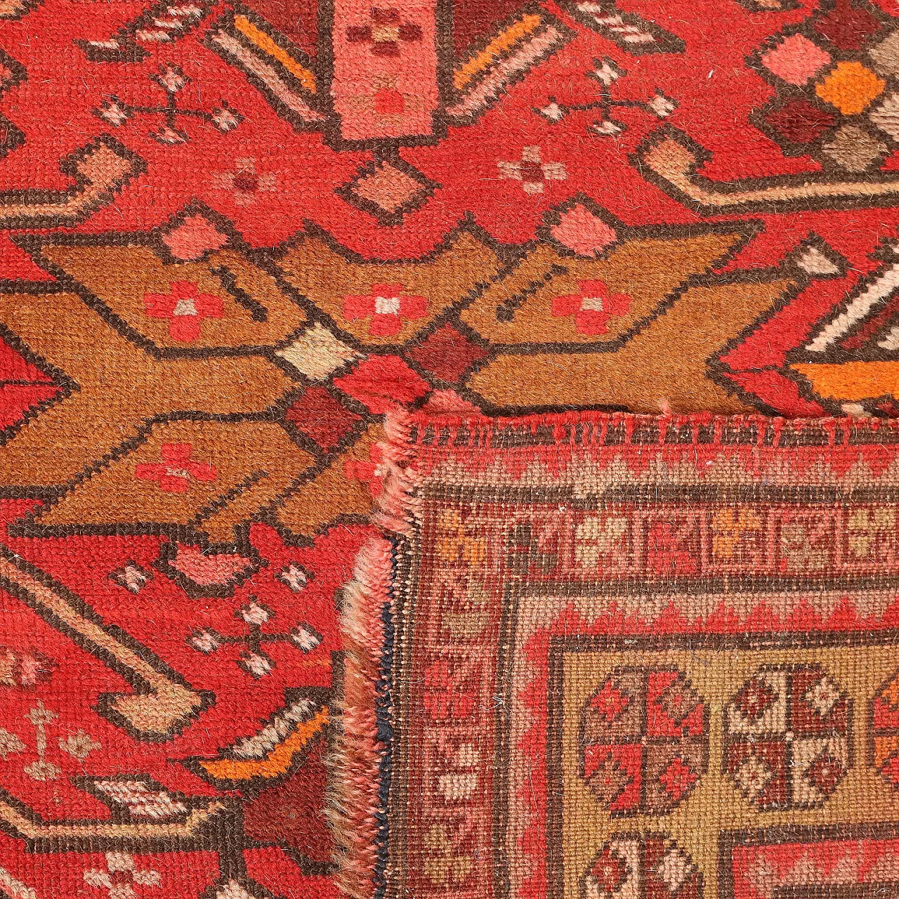 Tappeto Nain in cotone, lana e seta, Iran, anni '60 9