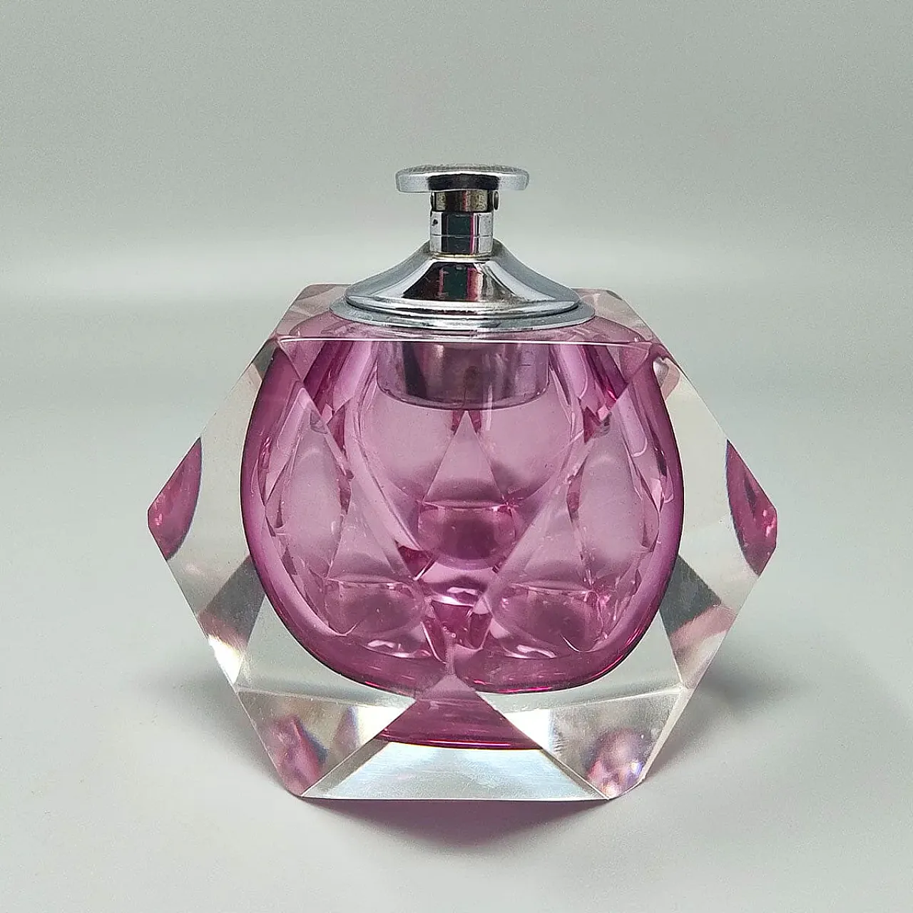 Table lighter in Murano sommerso glass by Flavio Poli for Seguso, 1960 6