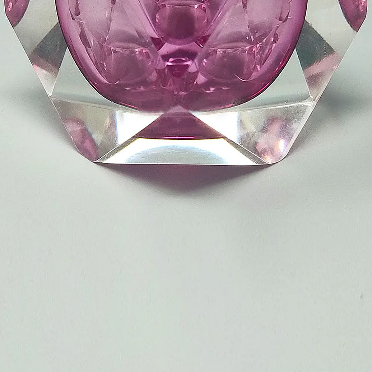 Table lighter in Murano sommerso glass by Flavio Poli for Seguso, 1960 8