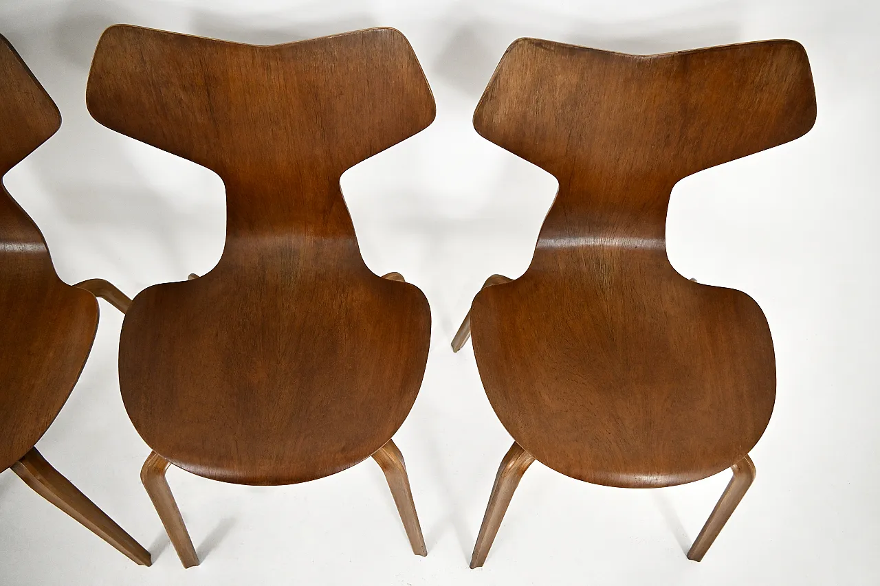 Dining Set di Arne Jacobsen per Fritz Hansen, anni '50 9