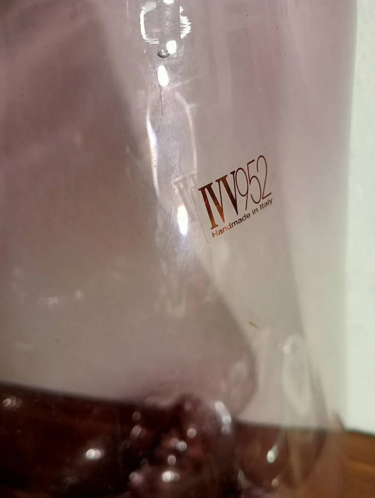 High Amethyst Sediment Vase IVV 952, 2000s 2