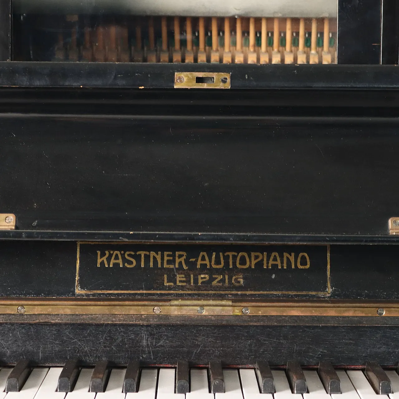 Automatic upright piano Kastner Autopiano Leipzig, 20th century 7