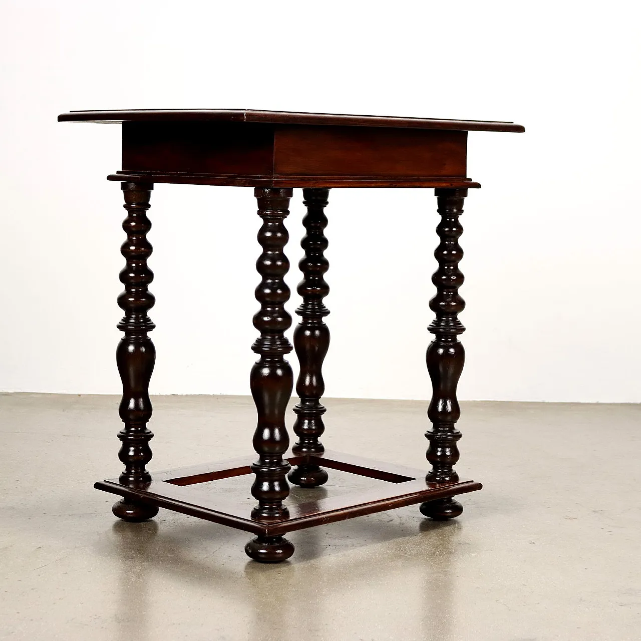 Tavolino da centro in legno, fine '800 6