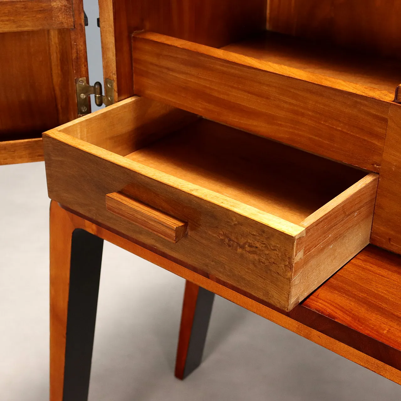 Bar cabinet in beech and walnut, 1950s 6