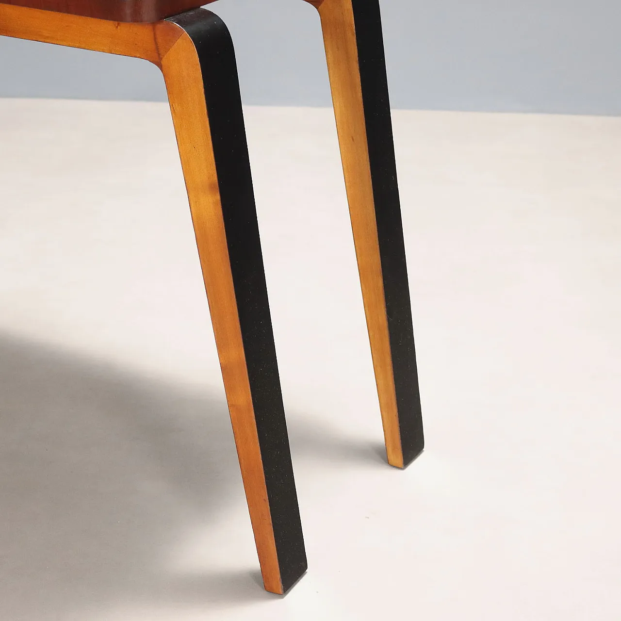 Bar cabinet in beech and walnut, 1950s 8