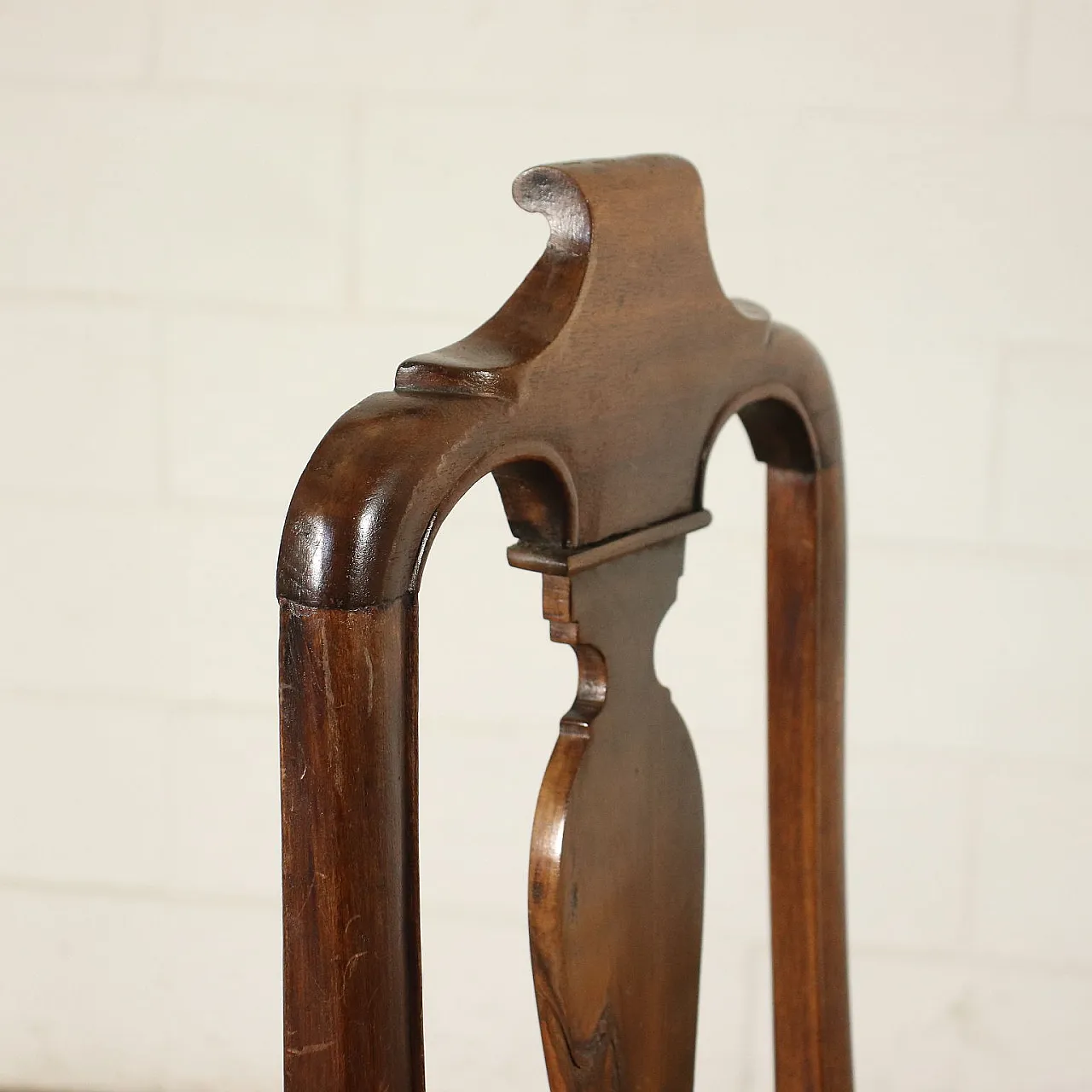 Coppia di sedie su modello inglese imbottite, del '700 4