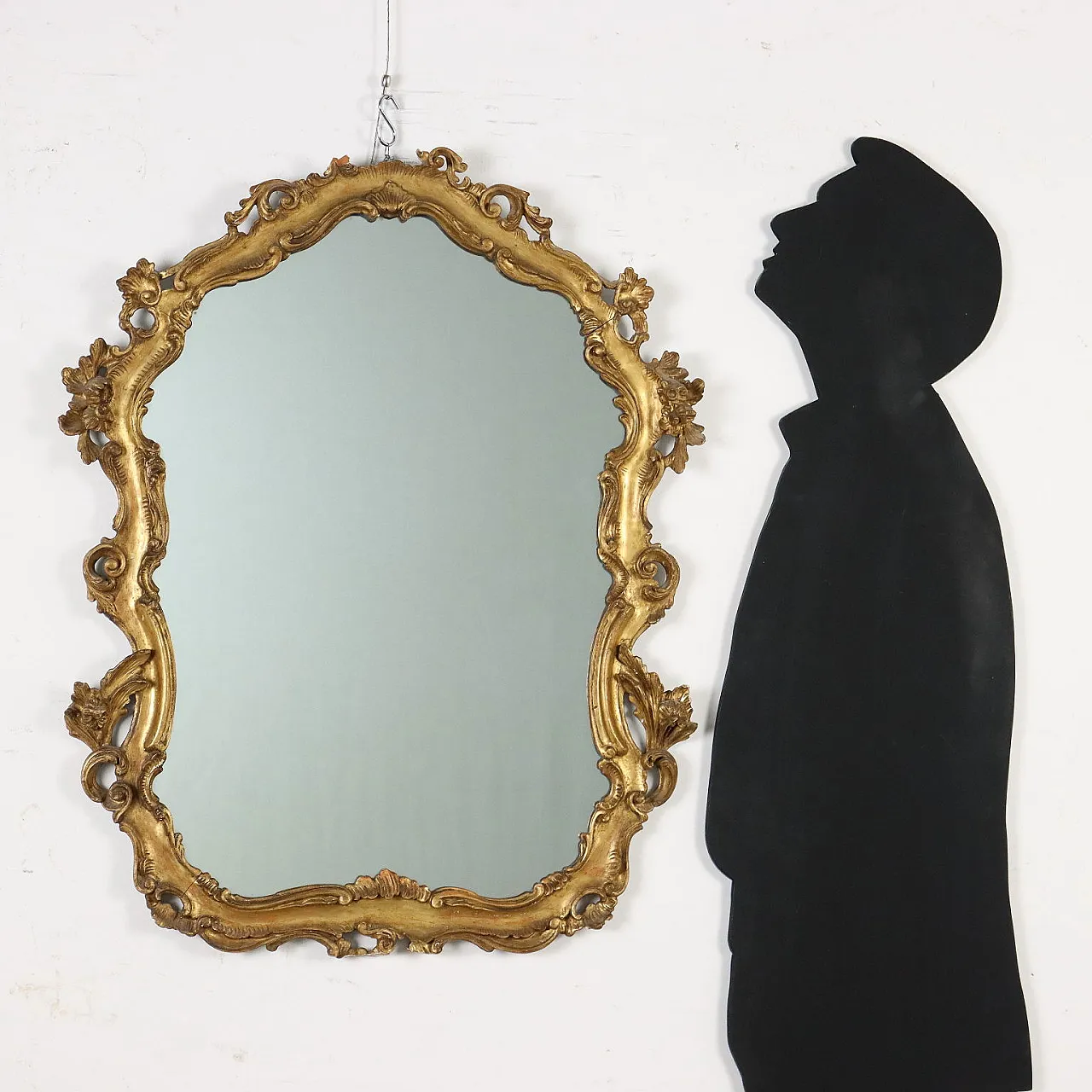 Specchiera in stile barocchetto veneziano in legno, '900 2