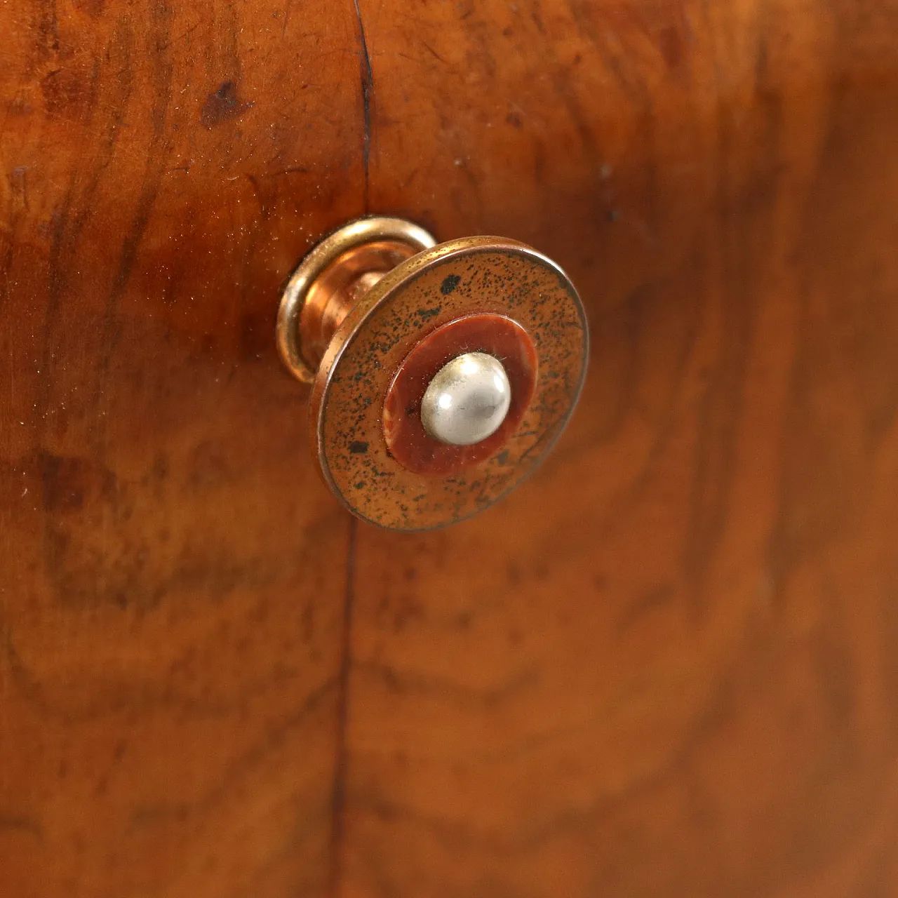 Drop-leaf cabinet in wood, 1940s 5